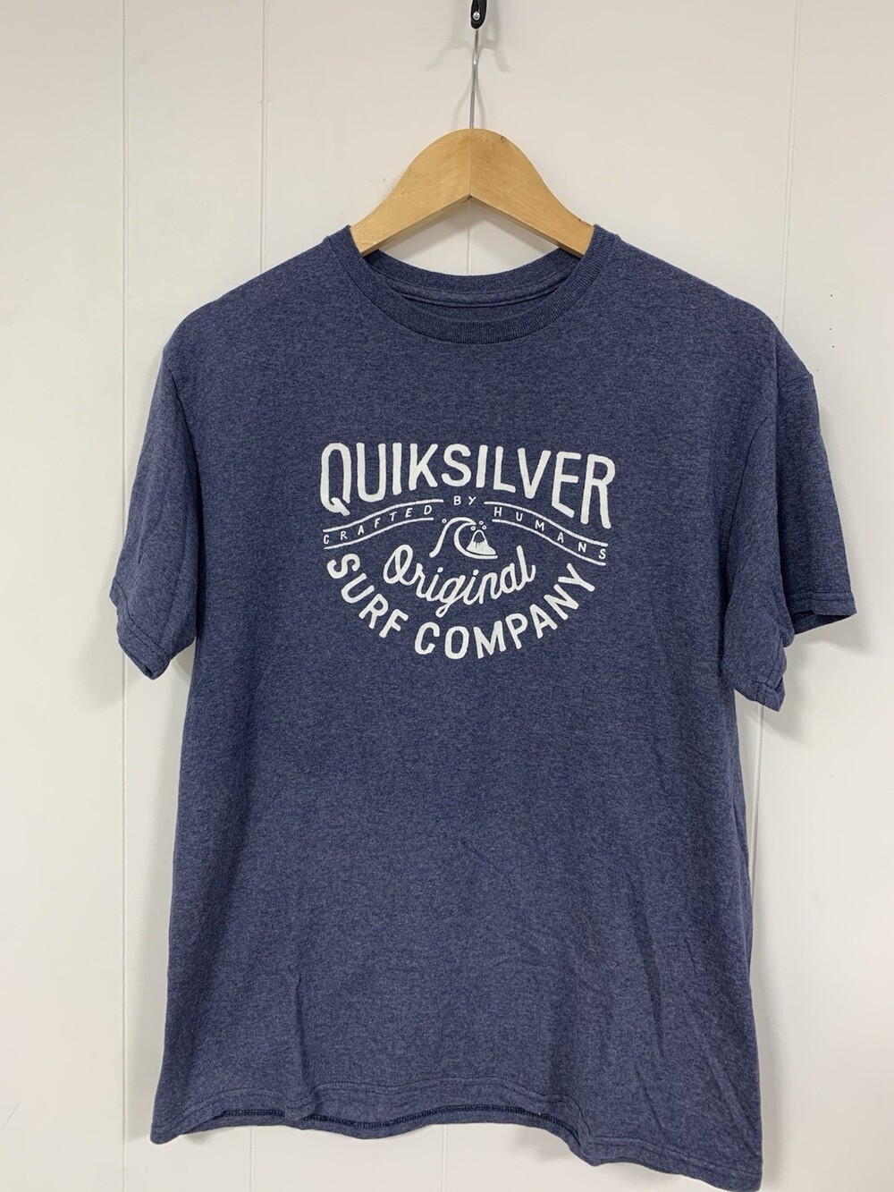 Quiksilver Original Surf Company Graphic Tee Shirt Men’s M Blue